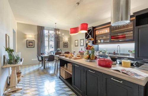 Lucca Historical Center Apartment | PUCCINI PENTHOUSE with Terrace inside Lucca