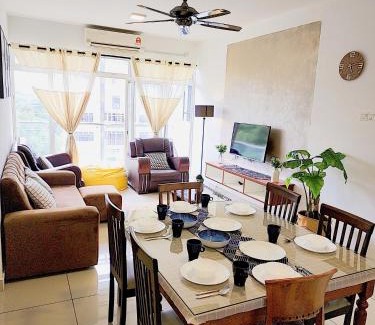 Presint 15 Apartment | Putrajaya Dwiputra Residences, Fully Air-Con Blissful Suite