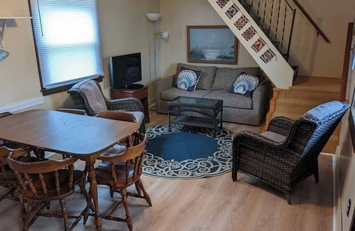 Old Orchard Beach Cottage | Quaint 2 bedroom cottage across the street from the beach with private yard.