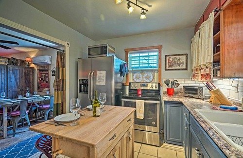 Garden City Apartment | Quaint Garden City Studio w/Hot Tub: Pets Welcome