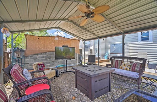 Garden City Apartment | Quaint Garden City Studio w/Hot Tub: Pets Welcome