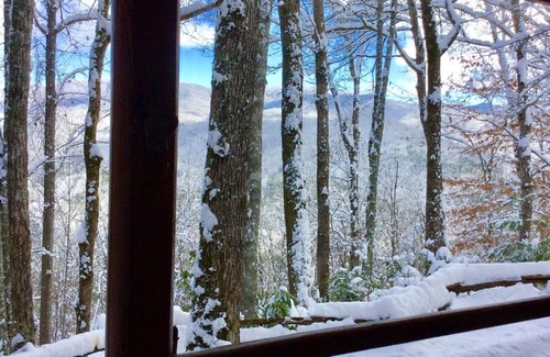 Topton Cabin | Quaint, Private log cabin mountain top retreat