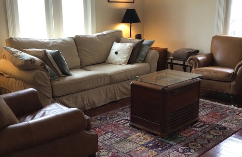 Culver House | Queen bed for 1 person in the Soho district in beautiful Culver, Indiana.