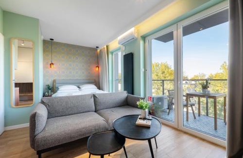 Baluty Apartment | Queen Size Bed - Apartament obok Manufaktury w centrum Łodzi - Parking gratis!