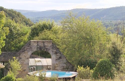 Balaguier-d'Olt House | Quercynoise de Charme Piscine et vue sur Vallée du LOT