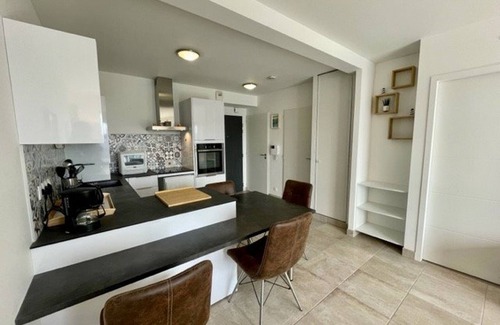 Quiberon Apartment | Quiberon: Bel appartement 2 pièces, 40m², à 300m de la plage, balcon, parking privé