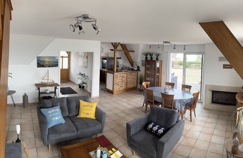 Plouharnel House | Quiet 130 m2 house with sea view