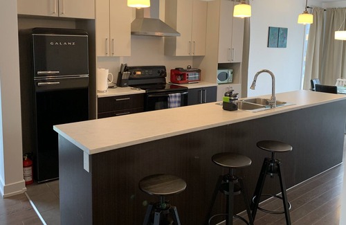 Plateau Condo | Quiet 2 Bdrm Condo With Backyard deck near Parc de la Gatineau
