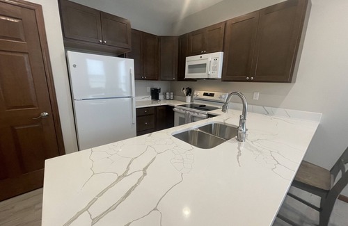 Spirit Lake Condo | Quiet 2 BR condo Spirit Lake. Minutes from Arnolds Park, Okoboji, Spirit Lake E