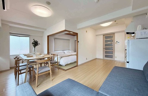 Hiroshima City Centre Apartment | Quiet 3BR Near Downtown Kitchen & Dining Equipped