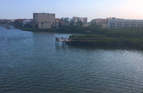 Indian Shores Condo | Quiet and Spacious Waterfront Condo across the street from beach!