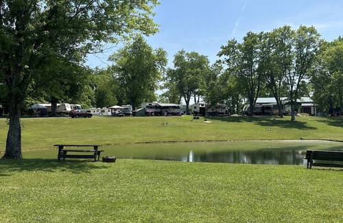 Glouster RV Rental | Quiet Campground located in the heart of Burr Oak State Park