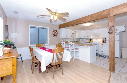Sunrise Beach House | Quiet Cove, Lake Views, Grill, Private Dock