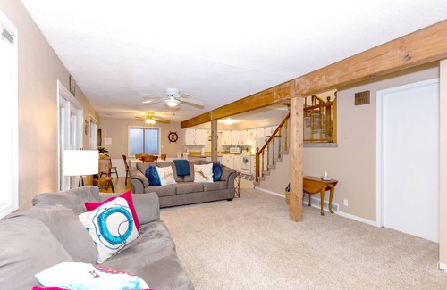 Sunrise Beach House | Quiet Cove, Lake Views, Grill, Private Dock