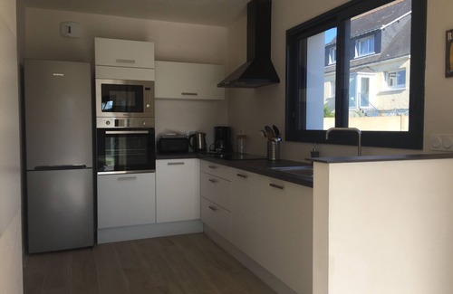 Saint-Pierre-Quiberon House | Quiet house, 300 m from a beautiful sandy beach, bay side