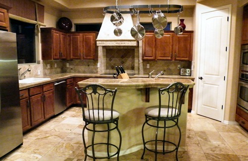 Rio Verde Foothills House | Quiet Luxury: Heated Pool, Putting/Chipping Greens, Kiva, & Views! Golf close!