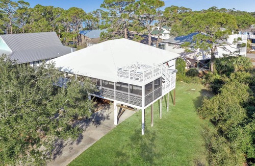 Cape San Blas House | Quiet Neighborhood, Gulf Front Community Pool & Hot Tub ~ Beach Haven