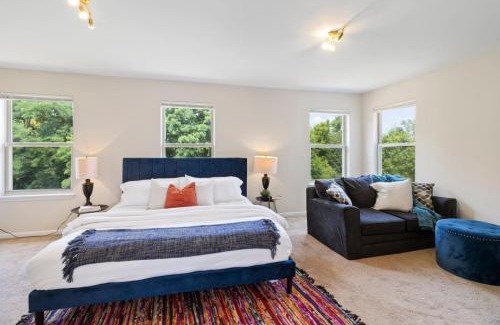 Mitchell House | Quiet Suburban Home with Art Deco Flair