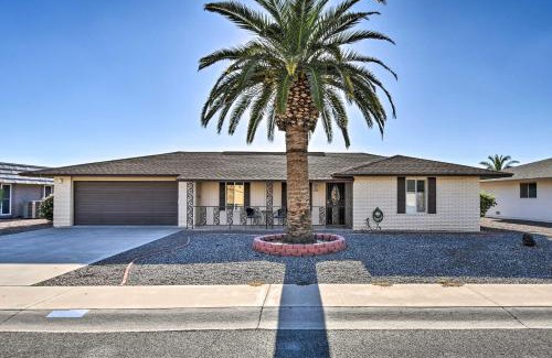 Sun City House | Quiet Sun City Home with Patio, Community Pool!