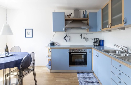 Avelengo Apartment | Quiet, sunny location with a wonderful view of Merano and the surrounding area.