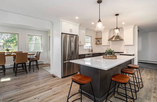 Indian River House | Quiet waterfront luxury home on quiet canal. Enjoy boat, beach, ski, & snow!