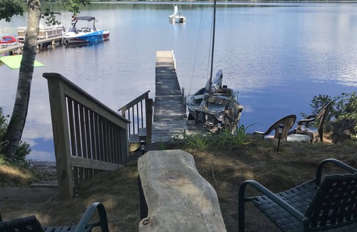 West Buxton Cottage | Quintessential camp in Buxton Maine with beach and dock!