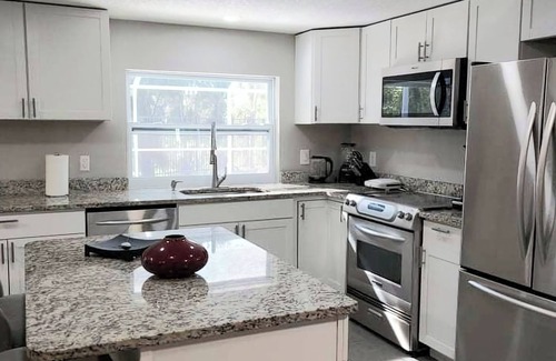 Port Richey Villa | Quite Paradise near Gulf of Mexico, Salt/Heated pool!,Port Richey
