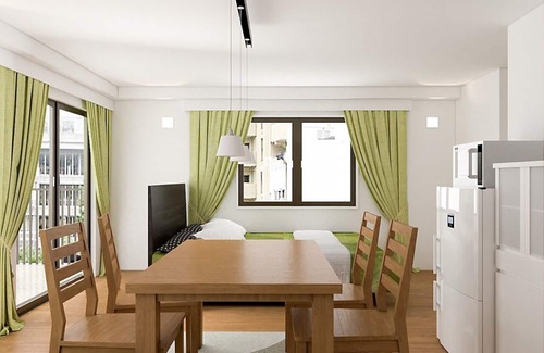 Nishiasakusa Hotel | Quo double suite 4 people/Taito-ku Tokyo