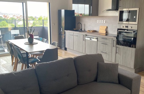 Equihen-Plage House | Résidence de Vacances Neuve Avec Magnifique vue mer 6-8 Personnes