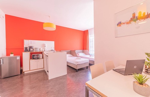 6th Arrondissement Apartment | Résidence Montempo Lyon Cité Internationale