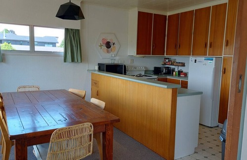 Rainbow Point House | Rainbow Point Pad - Large elevated bach with lake and mountain views, Free WiFi