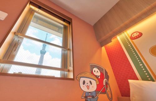 Azumabashi House | Rakuten STAY Tokyo Asakusa Okaimono Panda Twin Room A