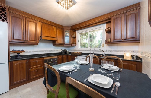 Alcudia Villa | RAN DE MAR Villa First sea line for 8 persons WiFi and AC