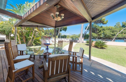 Alcudia Villa | RAN DE MAR Villa First sea line for 8 persons WiFi and AC