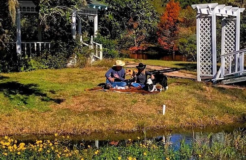 Cat Spring House | Ranch House Studio Romantic Getaway in Texas with Optional Fun Ranch Activities!