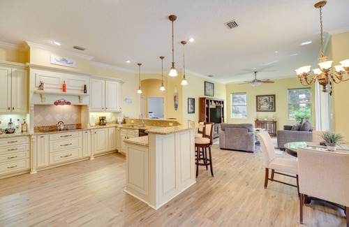 Merritt Island House | Ranch-Style Florida Retreat w/Pool & Lanai