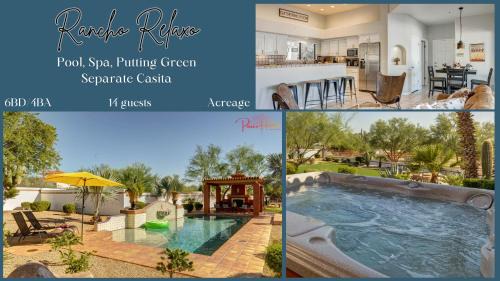 North Scottsdale House | Rancho Relaxo by PaseoHomesAZ with Pool, Spa and Separate Casita