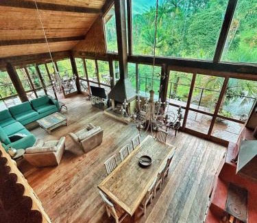 Mirantao House | Rancho Vale das Flores - Cabana de Montanha