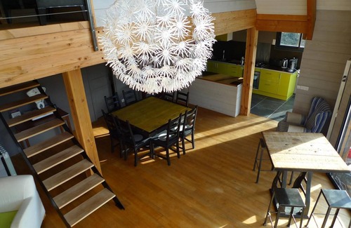 Vier-Bordes Ski Chalet | Rare Chalet Bois Contemporain Breathtaking view at 1000m Alt at 6 Km Station