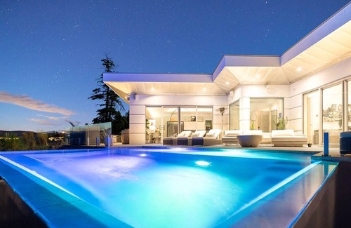 McKinley House | Rare luxury home with the best lake views, heated pool and hot tub