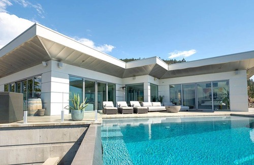 McKinley House | Rare luxury home with the best lake views, heated pool and hot tub