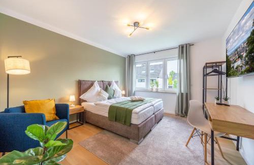 Bielefeld Apartment | RAW-Flat Meier - Modern - Stylisch - Balkon - Netflix