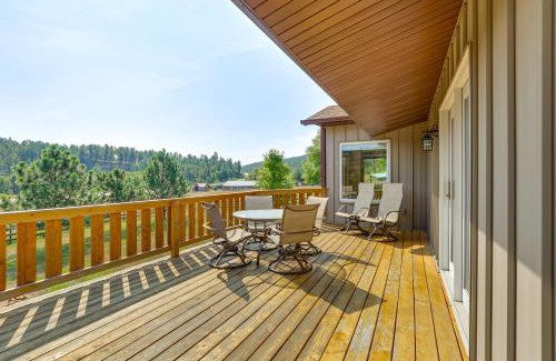 Keystone House | Rec Space, Large Deck Black Hills Family Retreat