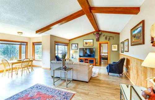 Keystone House | Rec Space, Large Deck Black Hills Family Retreat