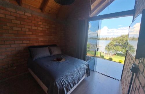 Nicolau Vergueiro Cabin | Recanto Rosabela - 2 Cabanas Barragem de Ernestina - RS