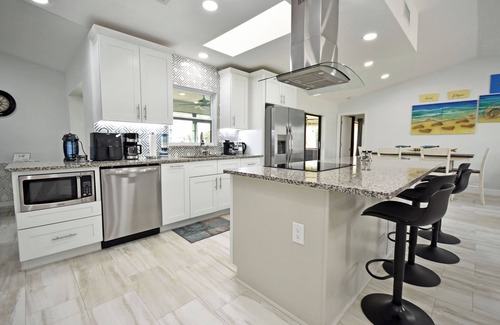 Pebble Beach House | Recently renovated, three bedroom, 2 bathroom home overlooking a canal in Rotonda West.