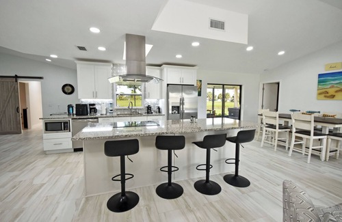 Pebble Beach House | Recently renovated, three bedroom, 2 bathroom home overlooking a canal in Rotonda West.