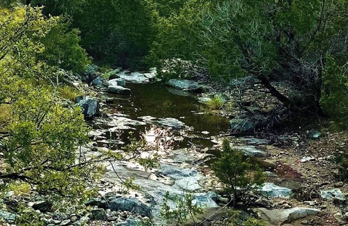 Camp Wood Cabin | Recharge your mind and soul in the secluded mountains of the Texas Hill Country.