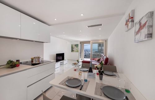 Ronco sopra Ascona Apartment | Red And Yellow Apartments, Ronco sopra Ascona, Switzerland