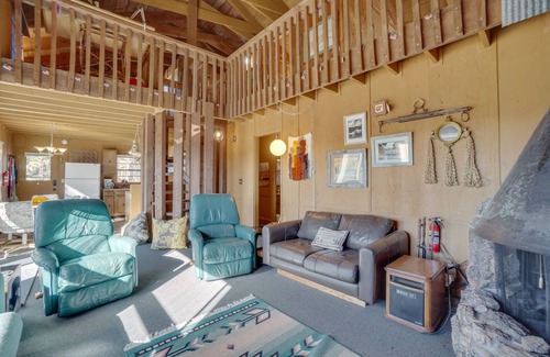Red Feather Lakes Cabin | Red Feather Lakes Cabin w/Deck & Views!